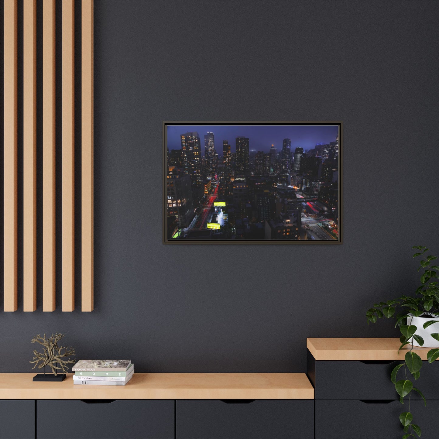 The Big Apple up high – Cityscape Canvas Print