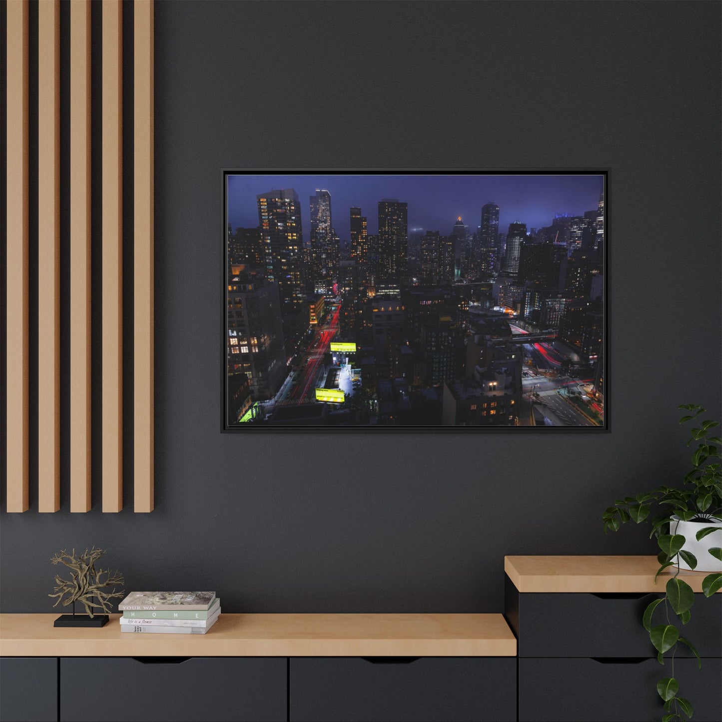 The Big Apple up high – Cityscape Canvas Print