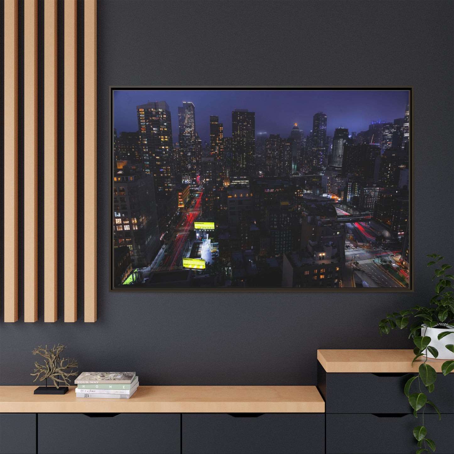 The Big Apple up high – Cityscape Canvas Print