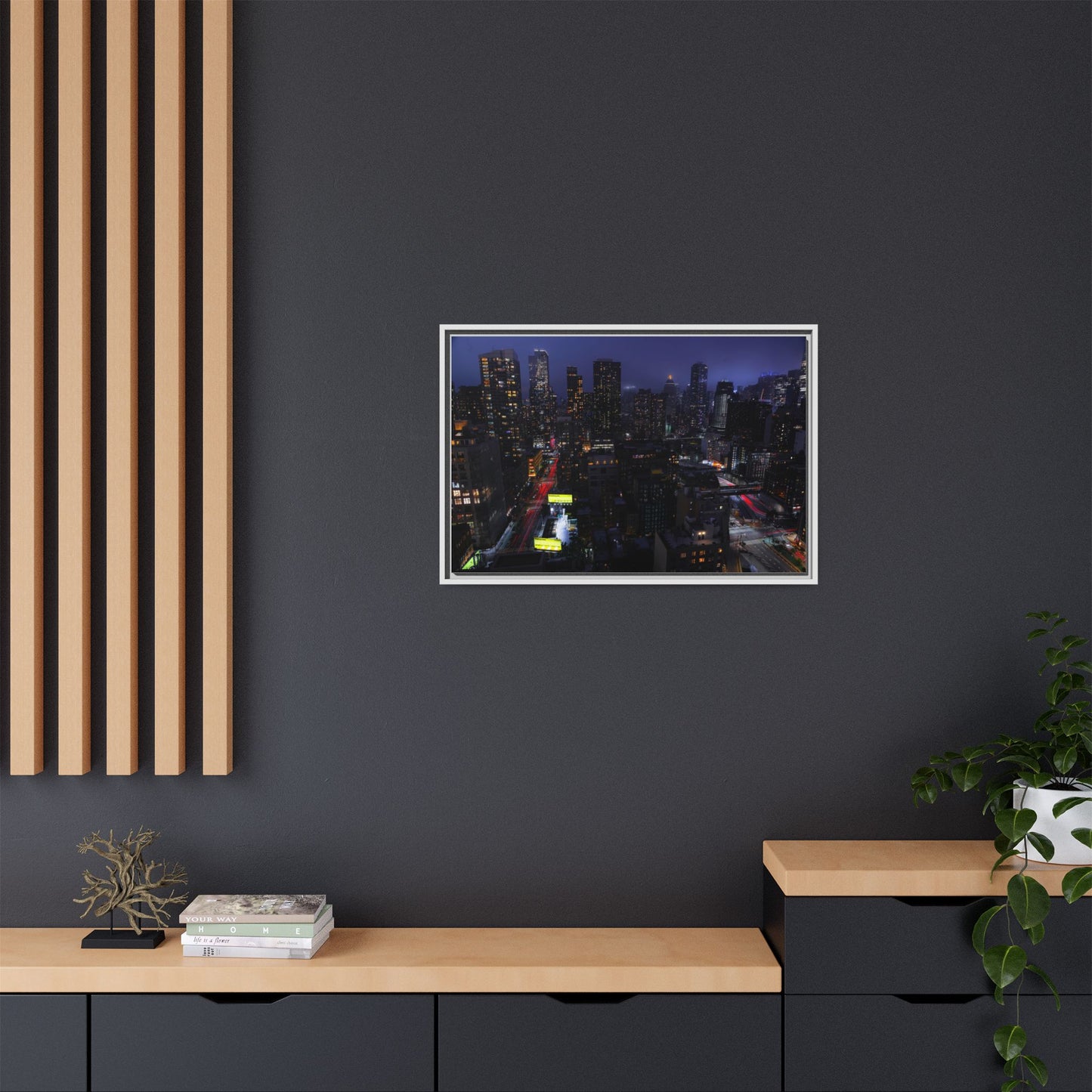 The Big Apple up high – Cityscape Canvas Print
