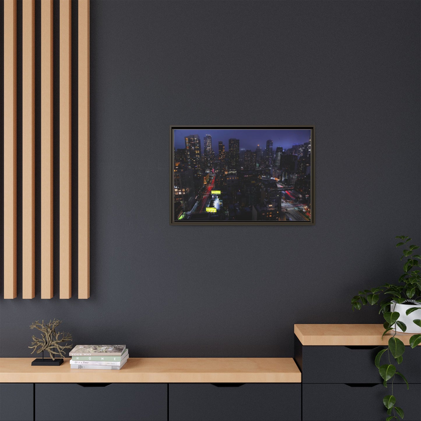 The Big Apple up high – Cityscape Canvas Print