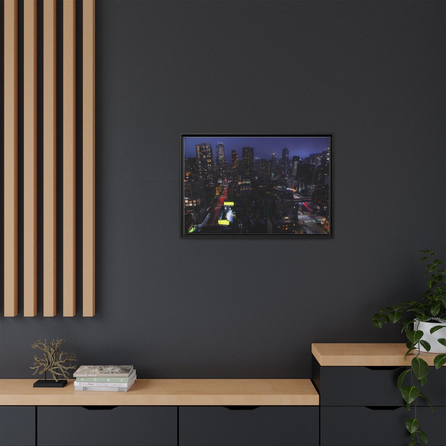 The Big Apple up high – Cityscape Canvas Print