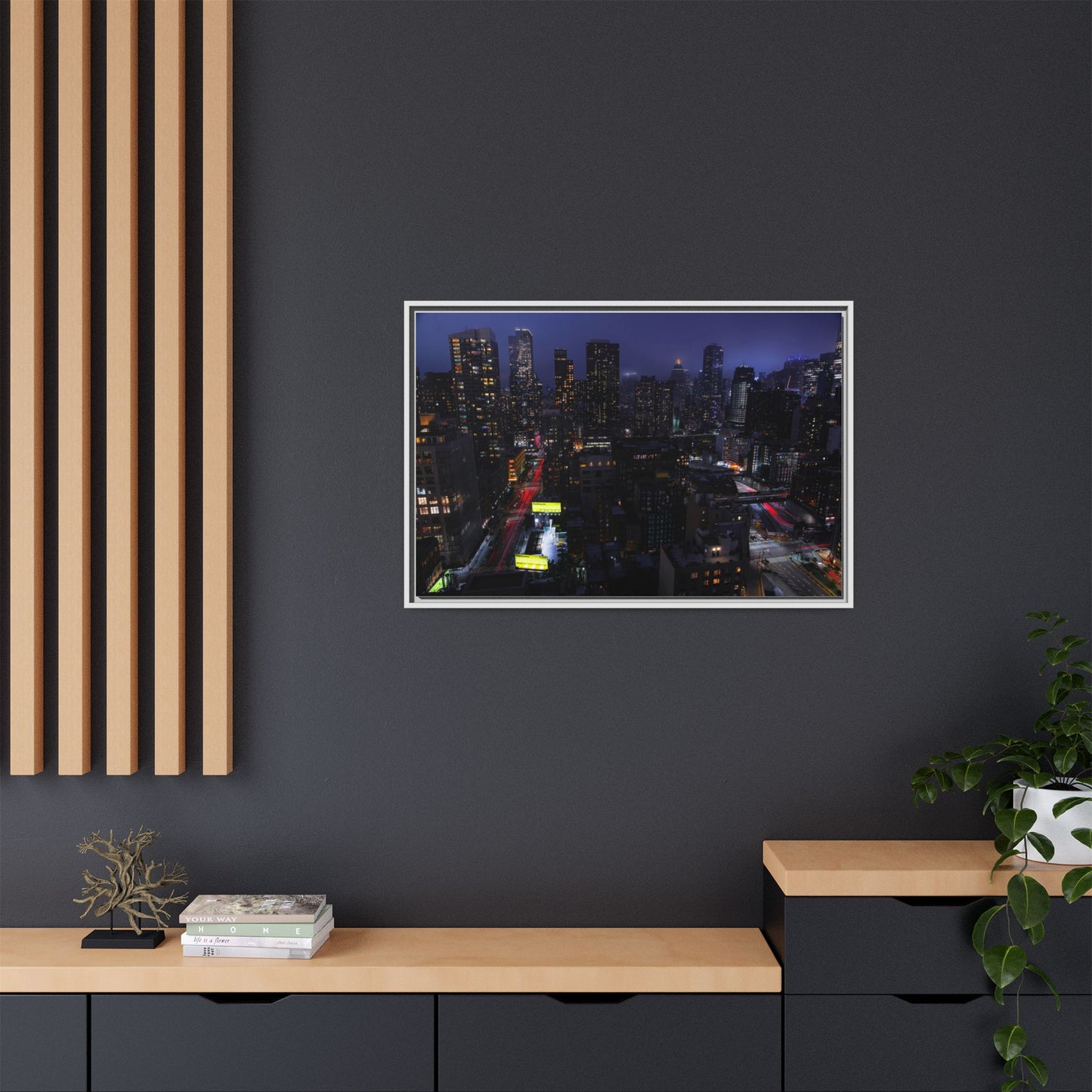 The Big Apple up high – Cityscape Canvas Print