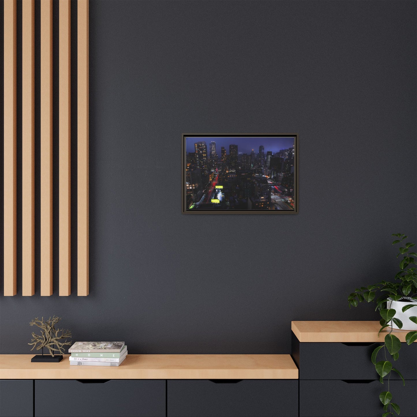 The Big Apple up high – Cityscape Canvas Print
