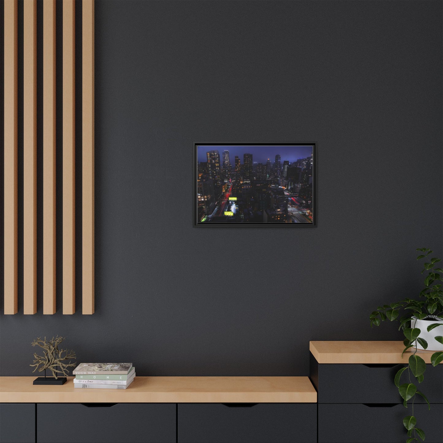 The Big Apple up high – Cityscape Canvas Print