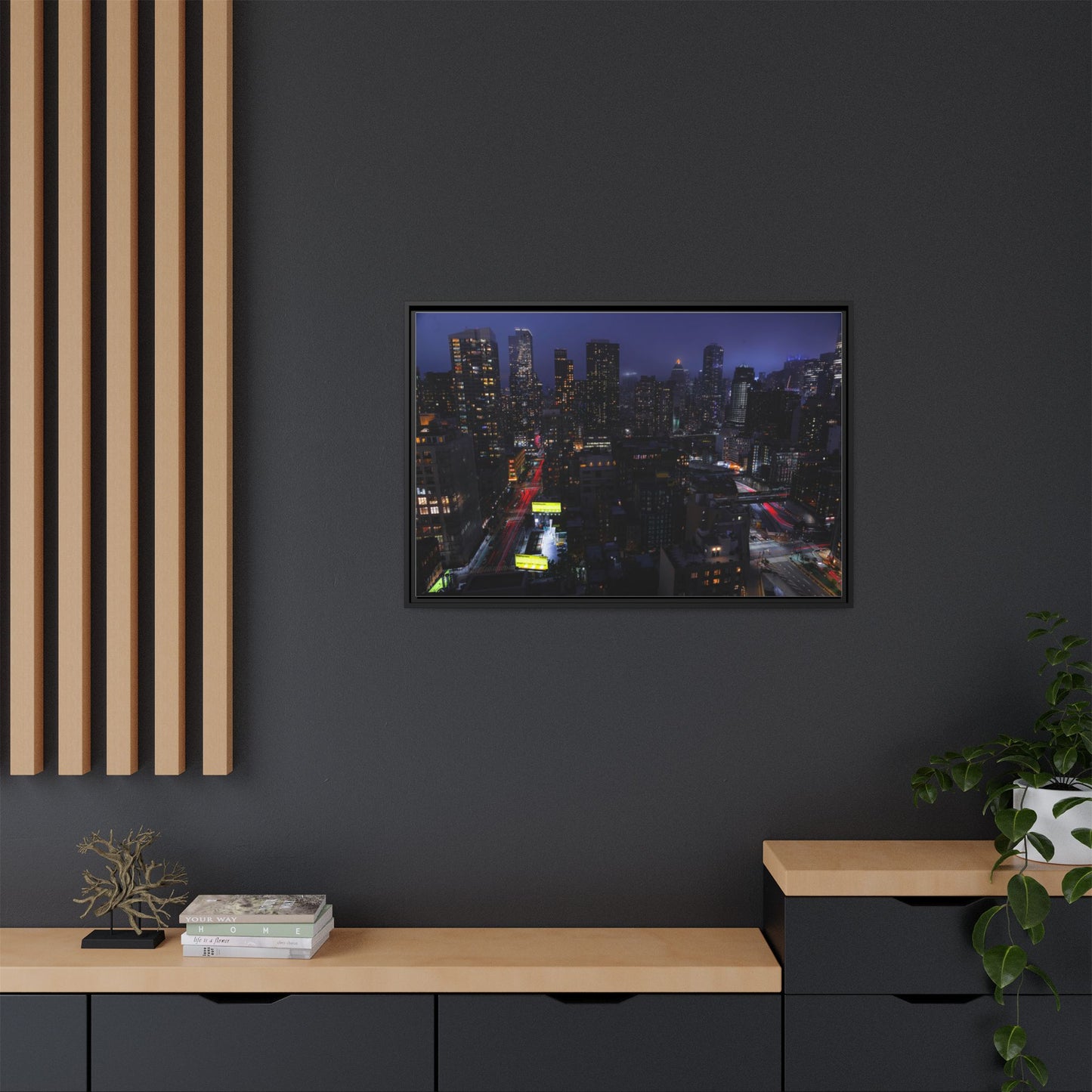 The Big Apple up high – Cityscape Canvas Print