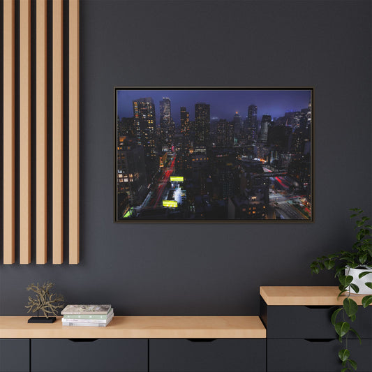 The Big Apple up high – Cityscape Canvas Print