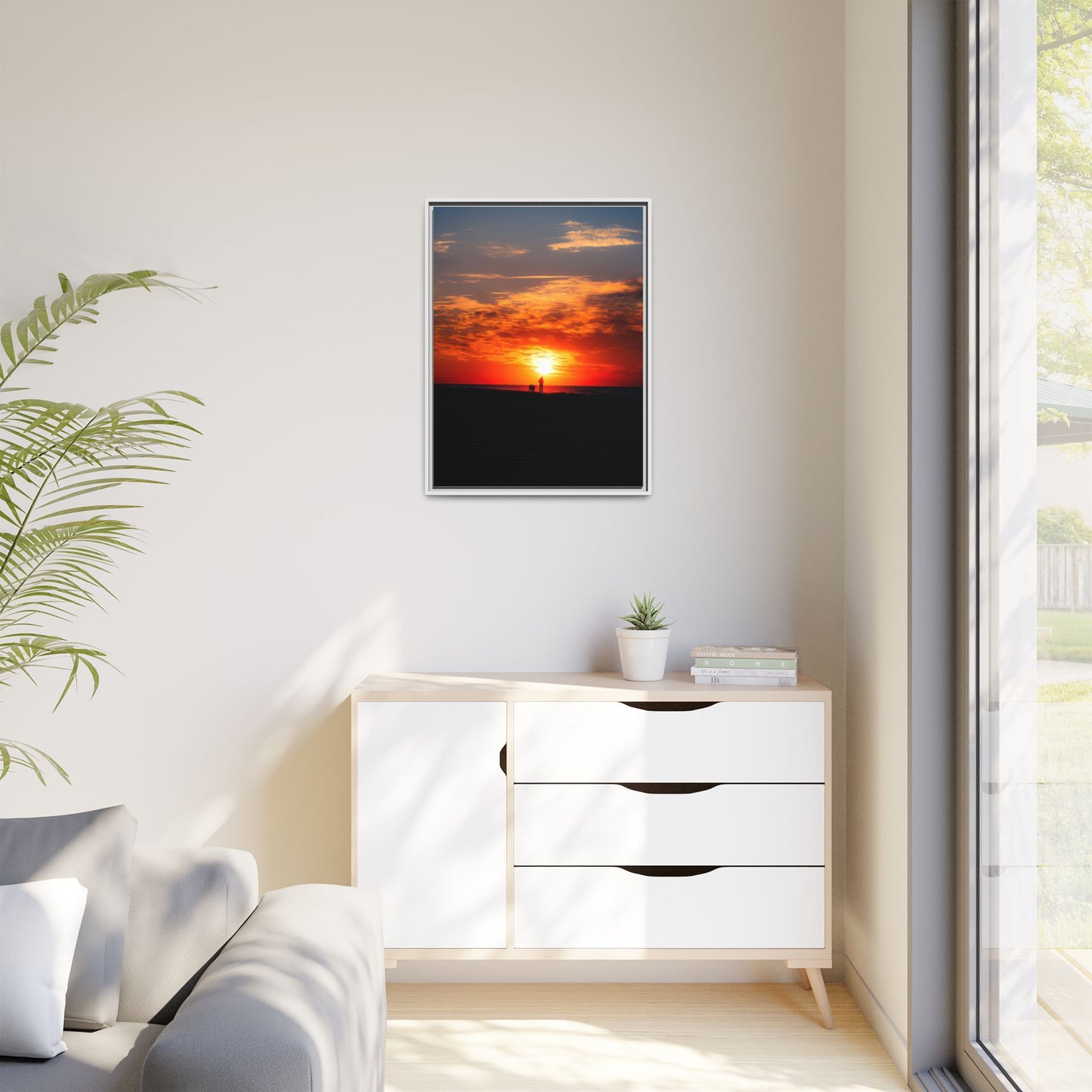 Traveler – Minimalist Canvas Print