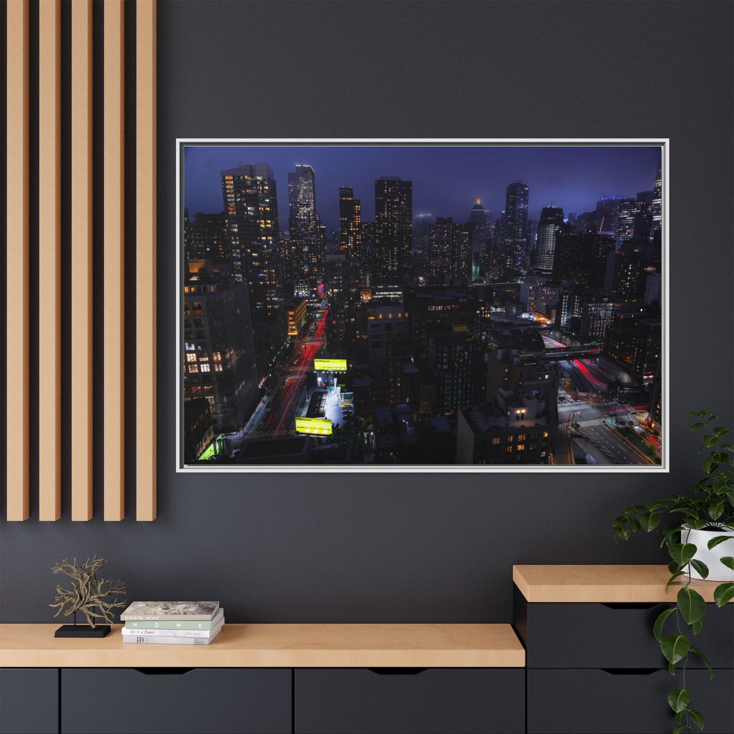 The Big Apple up high – Cityscape Canvas Print