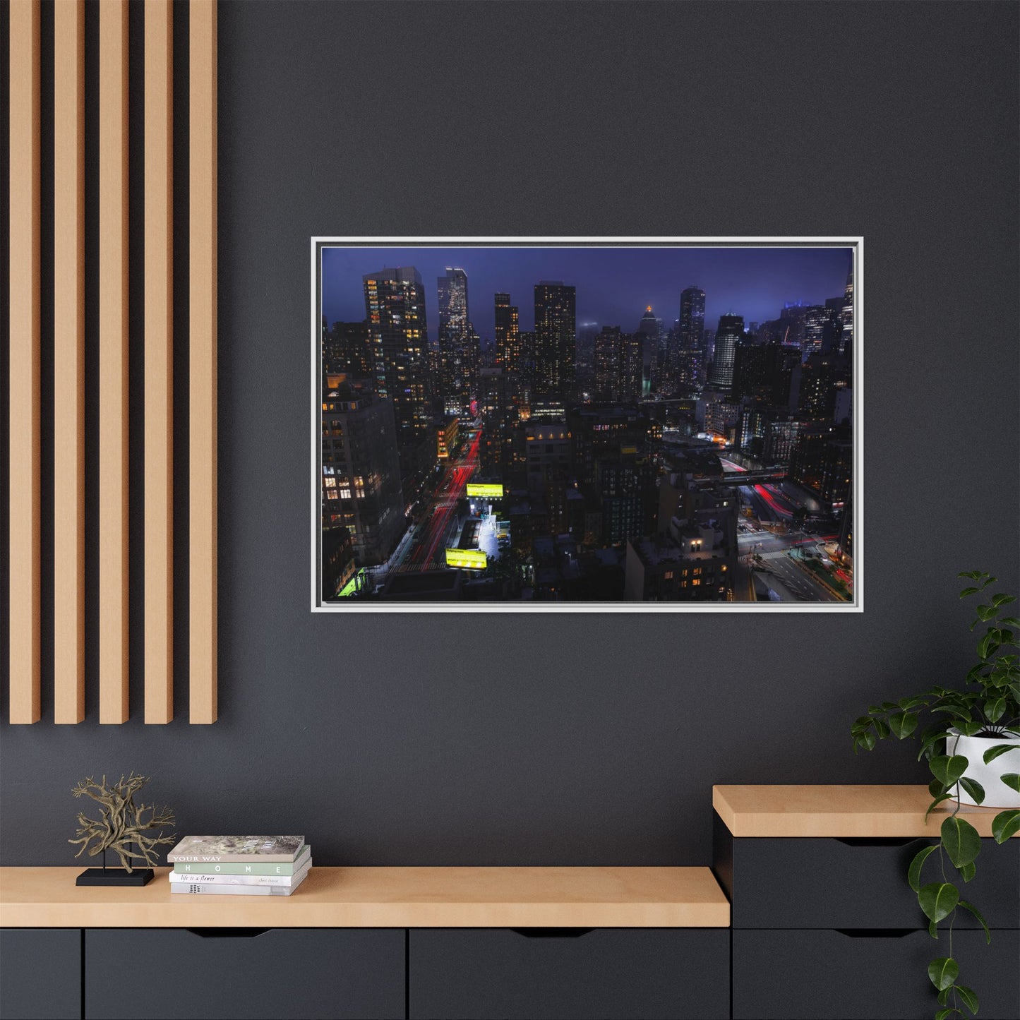 The Big Apple up high – Cityscape Canvas Print