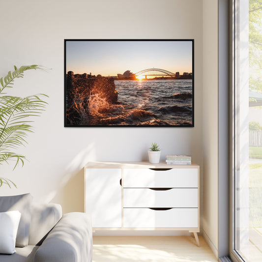 Sydney Bay – Coastal Canvas Wall Art