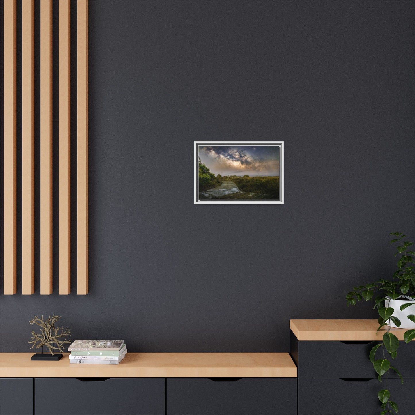 Night walk – Night Sky Canvas Wall Art