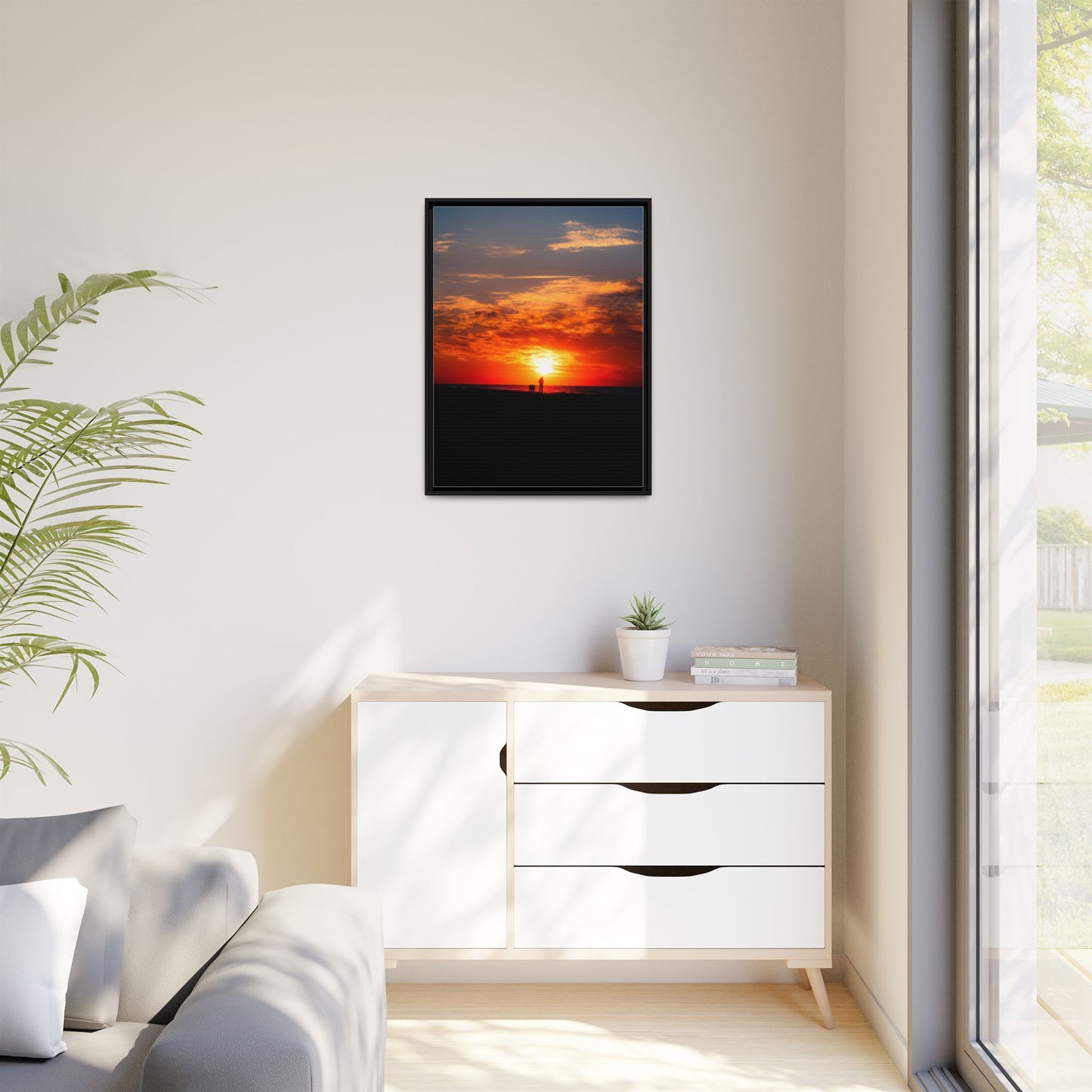 Traveler – Minimalist Canvas Print