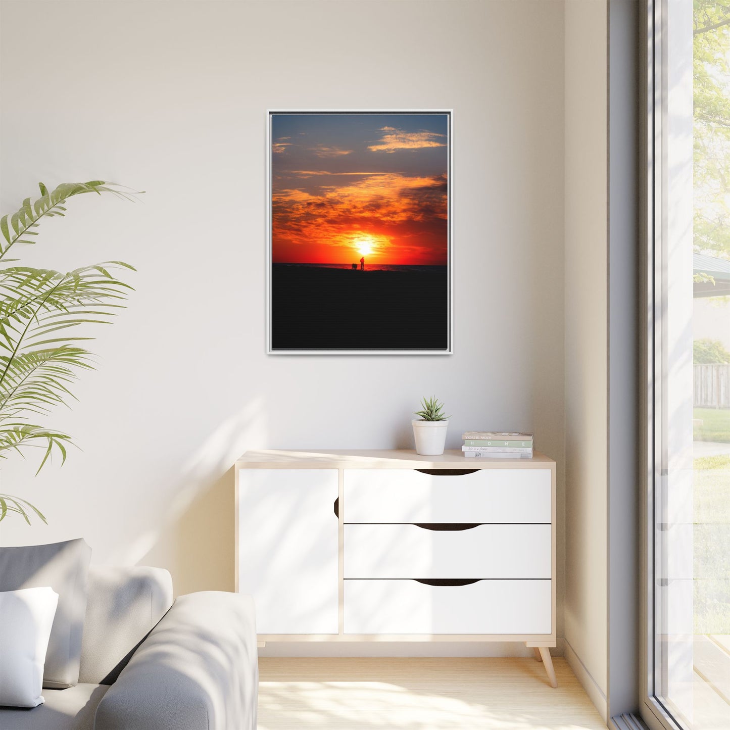 Traveler – Minimalist Canvas Print