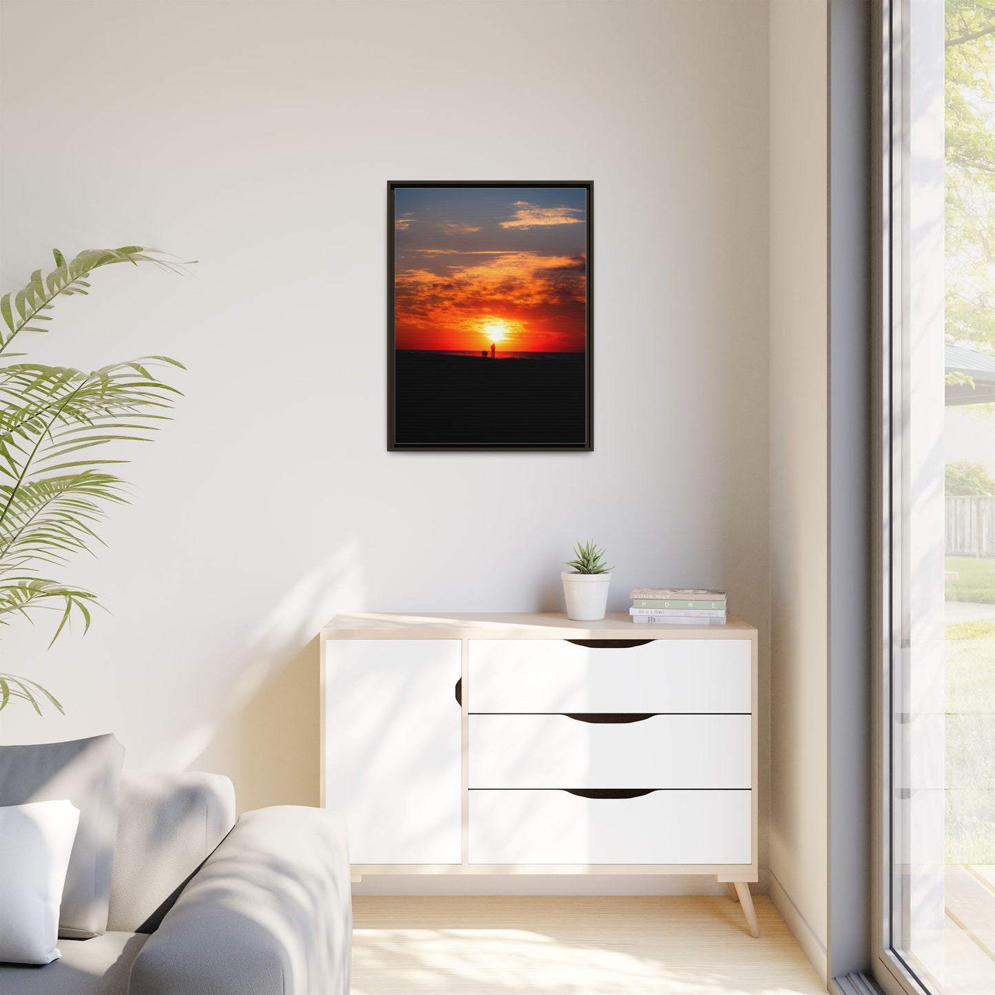 Traveler – Minimalist Canvas Print