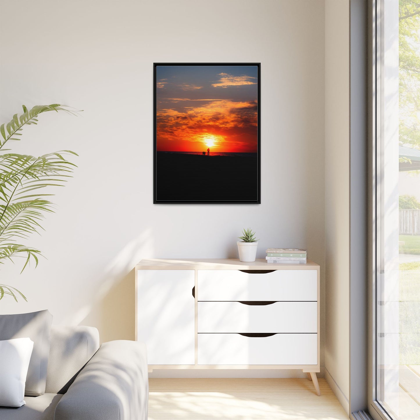 Traveler – Minimalist Canvas Print